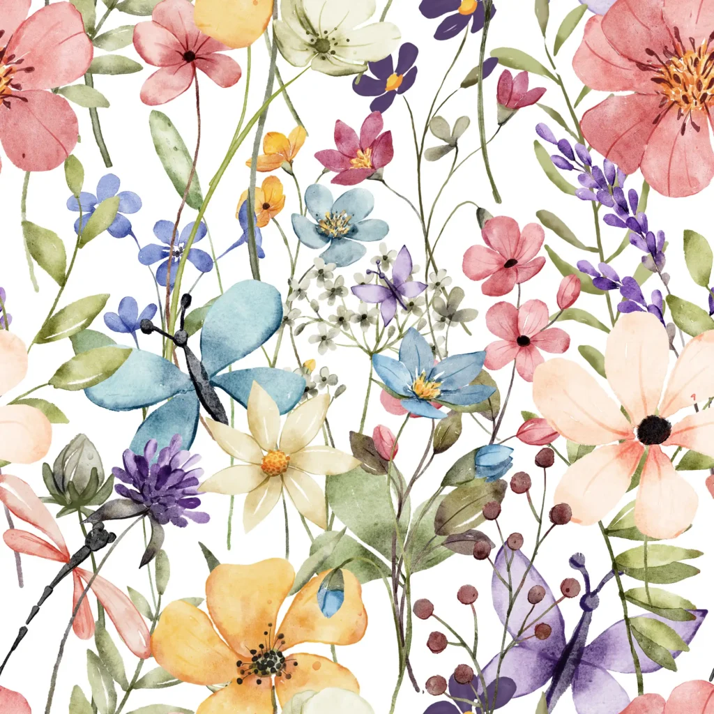 FLOWER PARADISE WHITE ATER0001FLSCXL